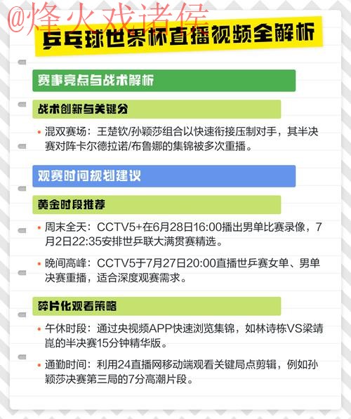 如何获取世界杯直播教程详细教程
